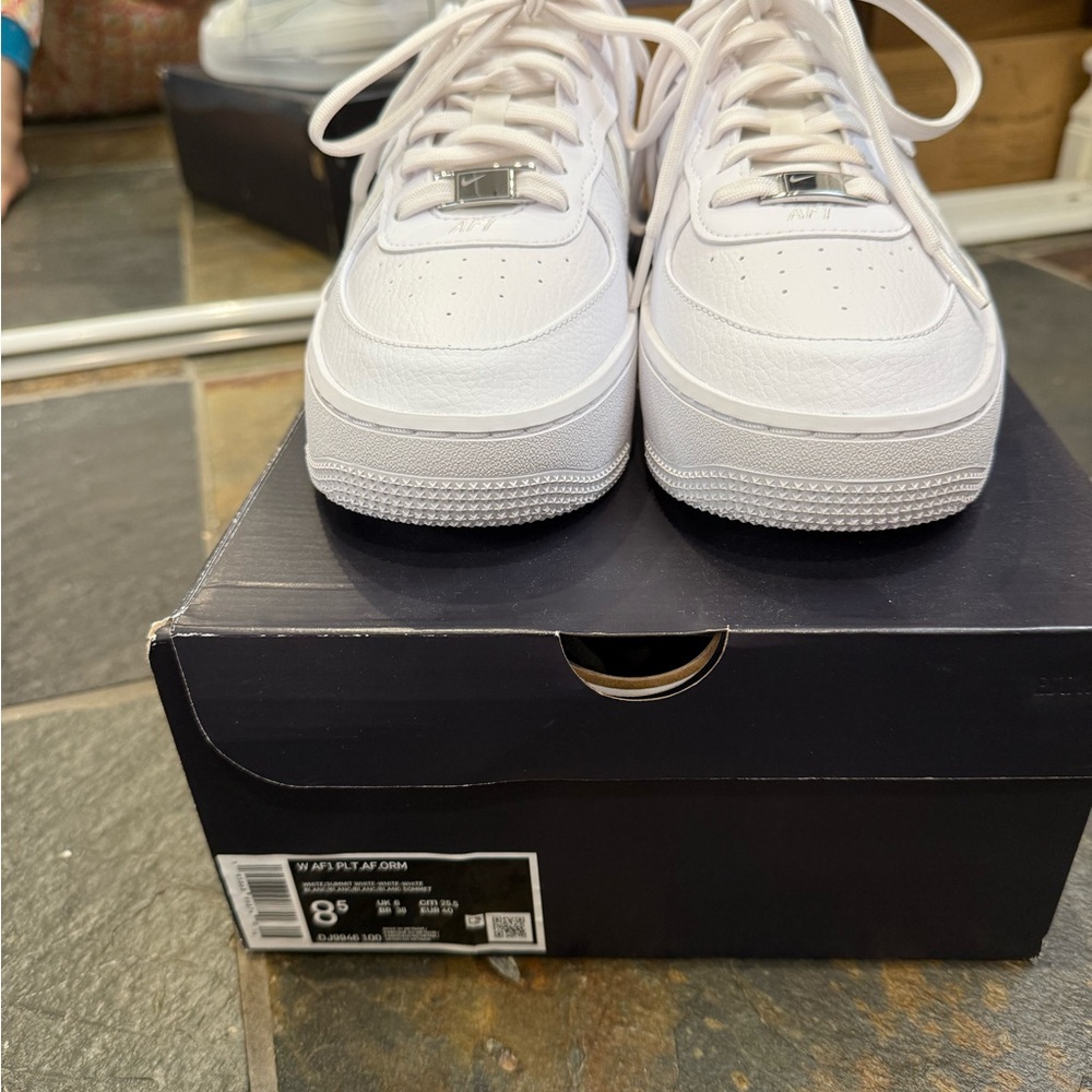 Nike Air Force 1 PLT.AF.ORM White Women’s Size 8.5 – New in Box